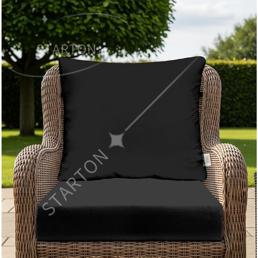 Outdoor Furniture Cushions 24 X 24 - Deep Seating Cushion with Pillow Back