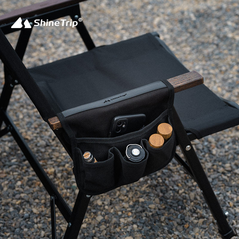 Outdoor Furniture Rh - ShineTrip Outdoor Camping Chair Armrest Storage