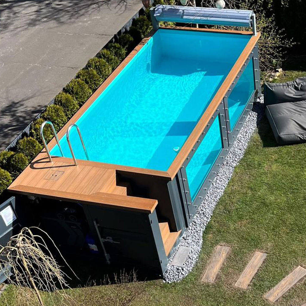 Outdoor Furniture Factory - Factory Outdoor Large Luxury Fiberglass Swimming