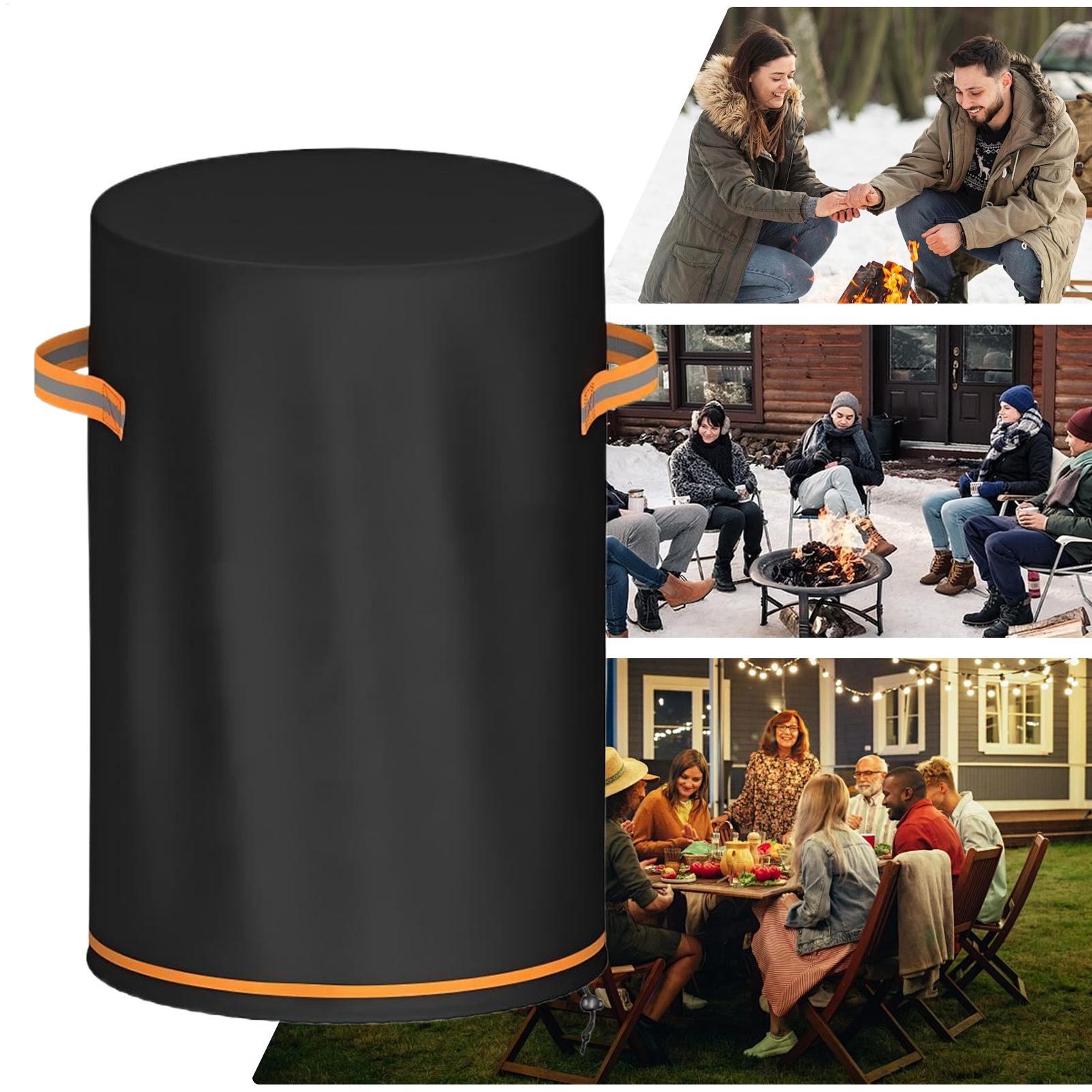 Outdoor Furniture Balcony - Fire Pit Column Cover Heavy Duty