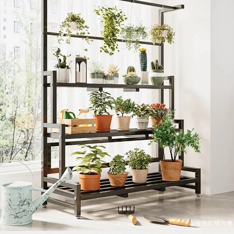 Tiered Display Plant Rack Shel - Outdoor Furniture Balcony ulasan dan harga