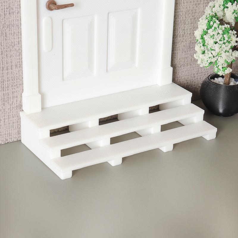 ▶1Pcs Dollhouse Staircase Mode - Outdoor Furniture Diy ulasan dan harga