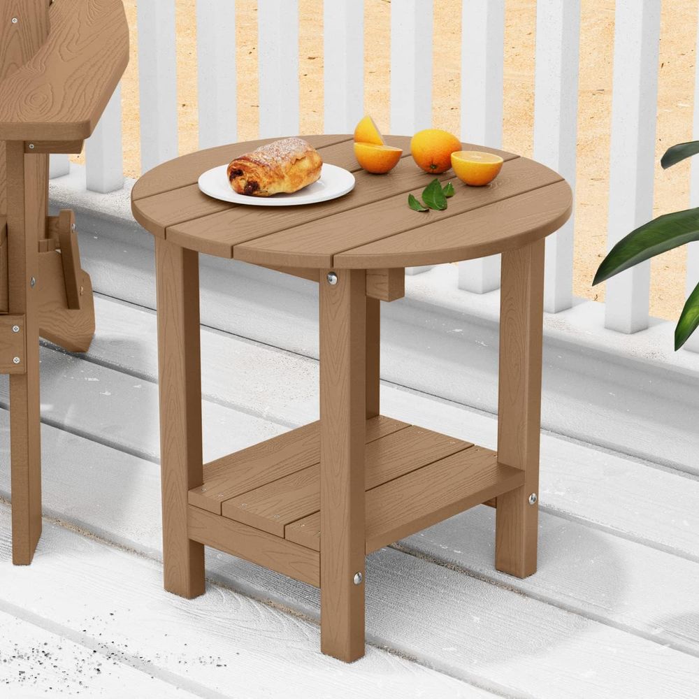 Outdoor 18 Inch Side Table wit - Outdoor Furniture Balcony ulasan dan harga