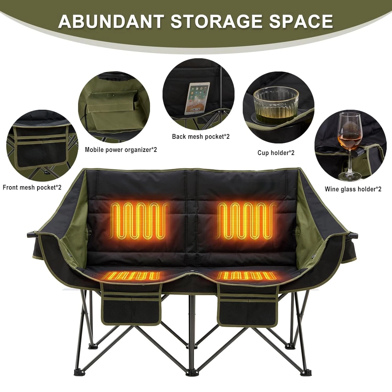 Custom Factory Portable Couple - Outdoor Furniture Factory ulasan dan harga