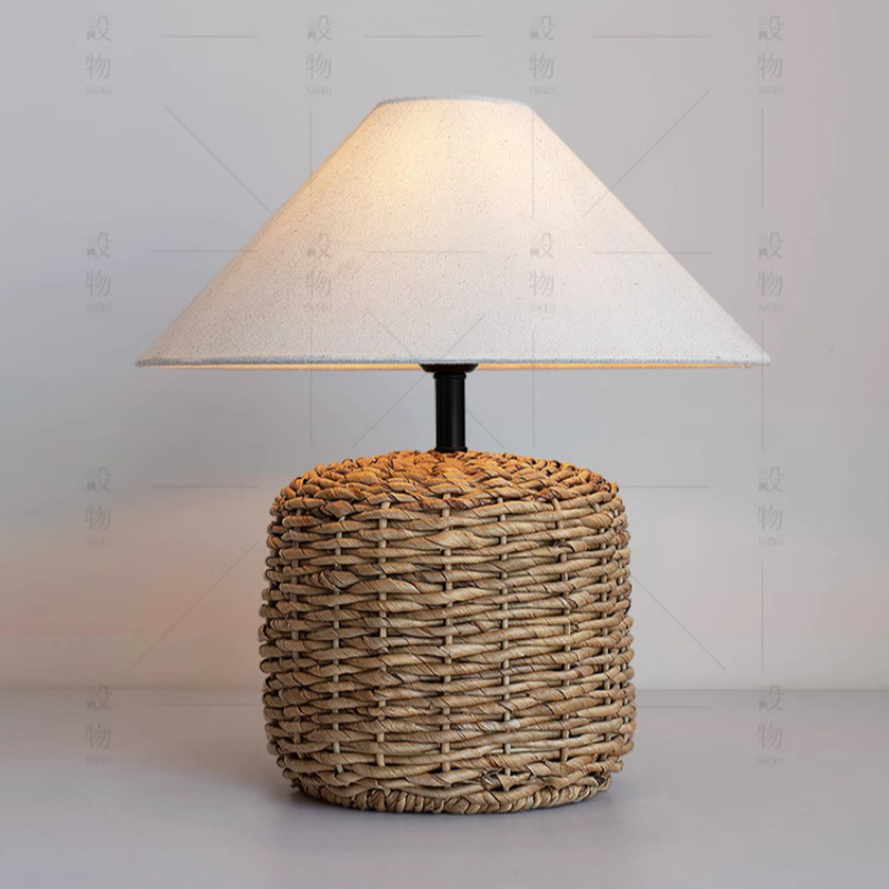 Handmade Woven E27 Table Lamp  - Outdoor Furniture Rh ulasan dan harga