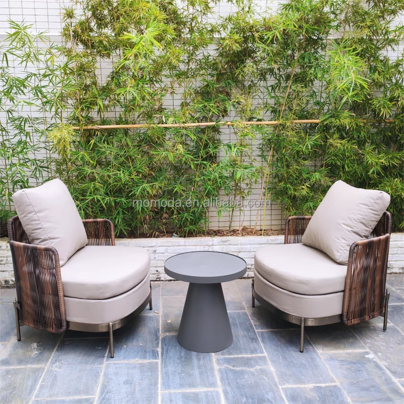 Furniture Garden outdoor Furni - Rattan Lounge Set ulasan dan harga