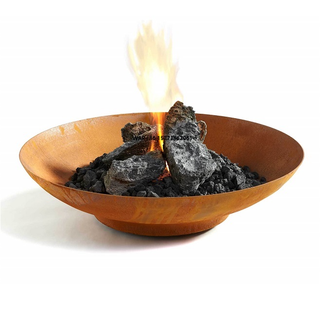Outdoor Fire Pit Corten Steel  - Fire Pit Bowl ulasan dan harga