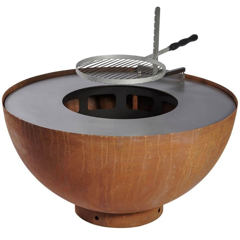 Outdoor Fire Pit Corten Steel  - Fire Pit Bowl ulasan dan harga
