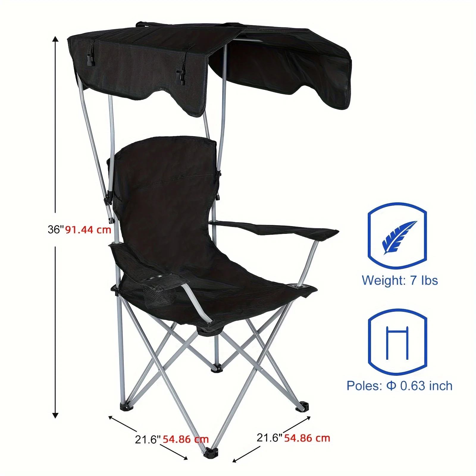 Canopy Lounge Chair with Sunsh - Outdoor Furniture Diy Plans ulasan dan harga
