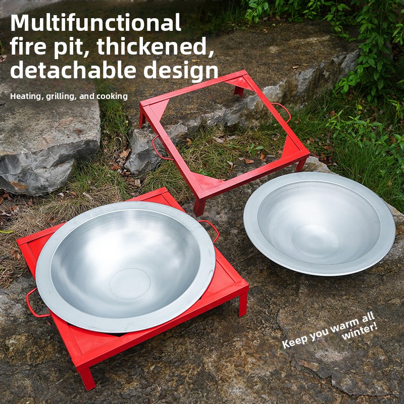 Old Style Outdoor Heating BBQ  - Fire Pit Bowl ulasan dan harga