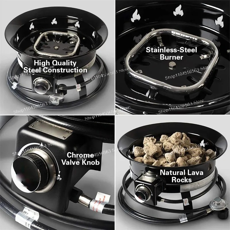 Portable Propane Fire Pit 58,0 - Fire Pit Bowl ulasan dan harga
