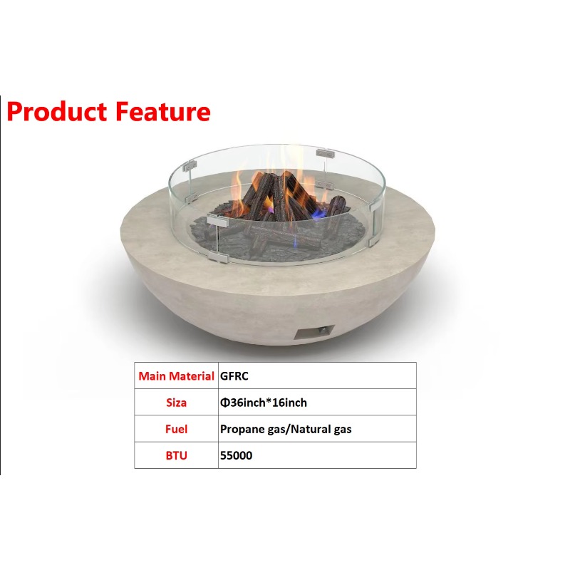 【Best-selling】36inch Bowl GFRC - Fire Pit Bowl ulasan dan harga
