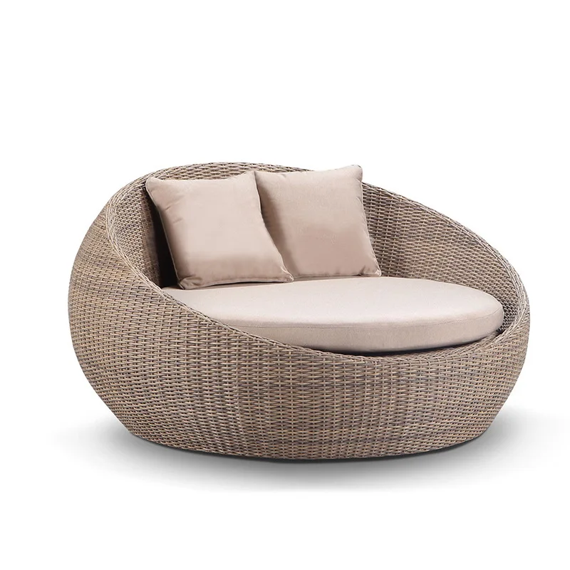 l garden furniture set beach l - Rattan Lounge Set ulasan dan harga