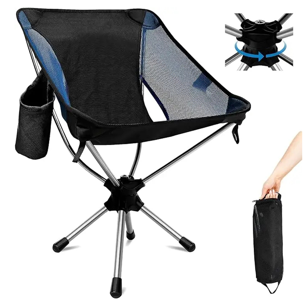 Folding Camping Chair 360° Rot - Outdoor Furniture Diy Plans ulasan dan harga