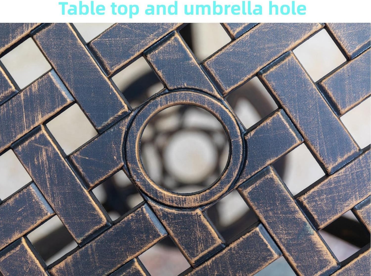 Bronze rust-resistant cast alu - Outdoor Furniture Balcony ulasan dan harga