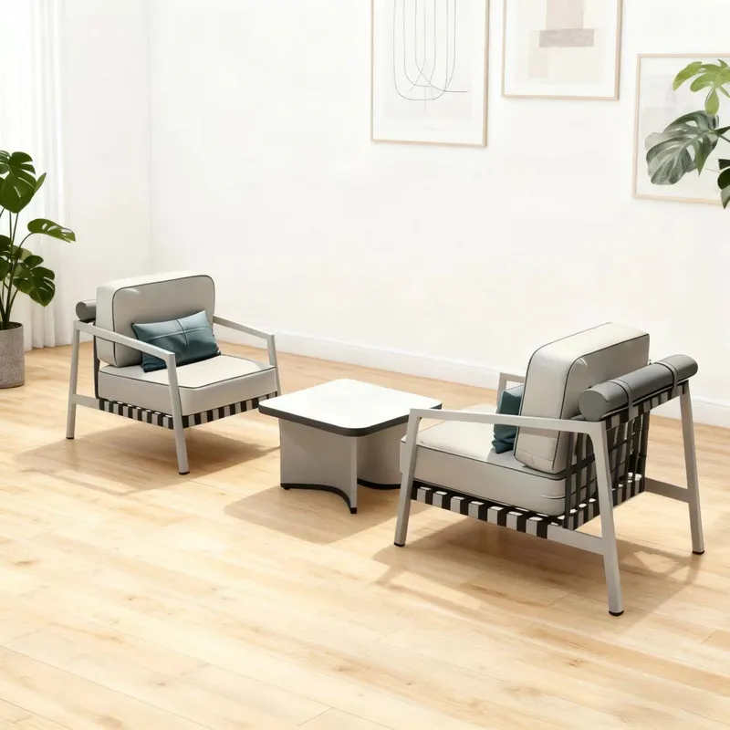 for Nordic Outdoor Rattan Sofa - Rattan Lounge Set ulasan dan harga