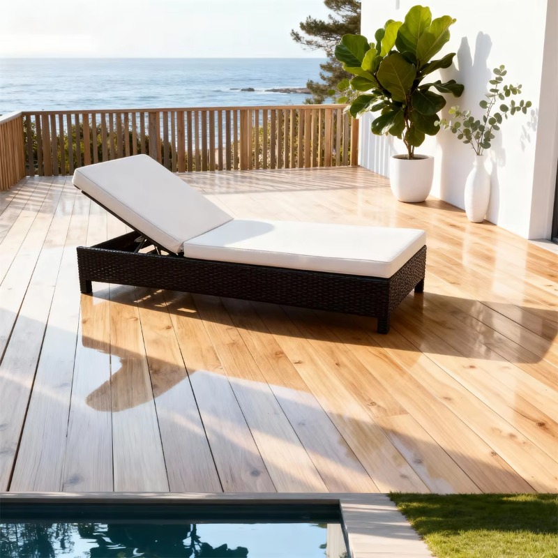 Outdoor wicker lounge chair se - Rattan Lounge Set ulasan dan harga