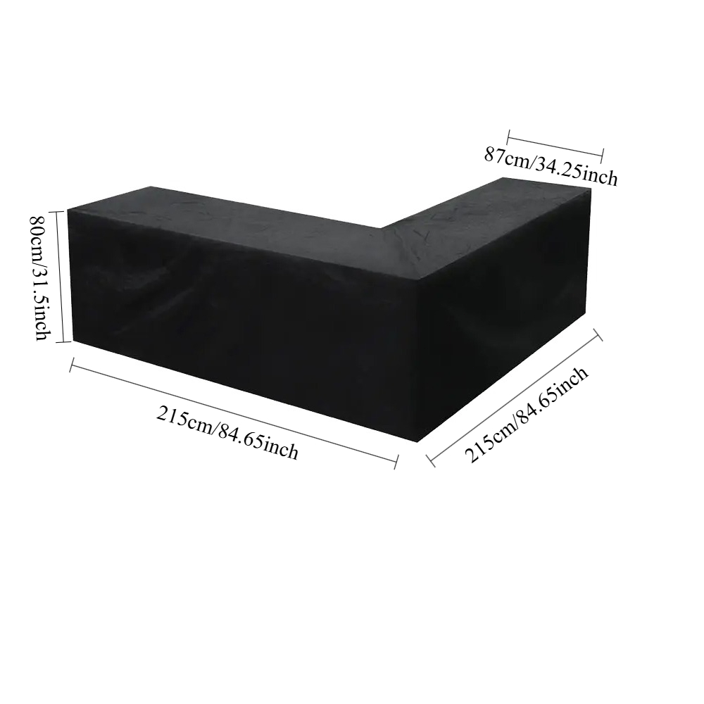 UV Resistant L Shaped Furnitur - Outdoor Furniture L Shape ulasan dan harga