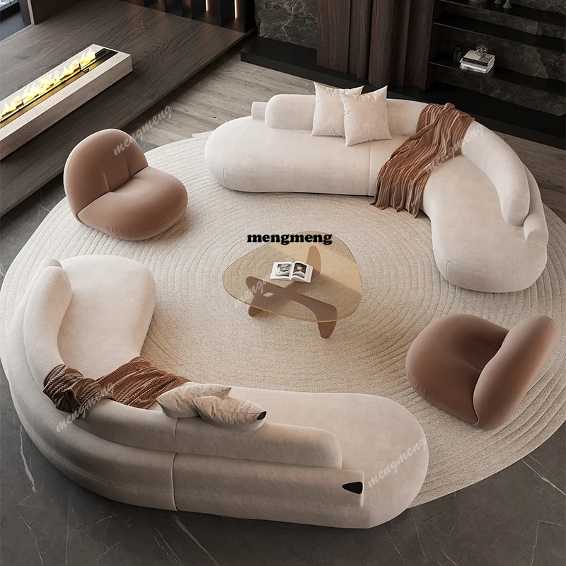 Puffs Cloud Living Room Sofas  - Outdoor Furniture L Shape ulasan dan harga