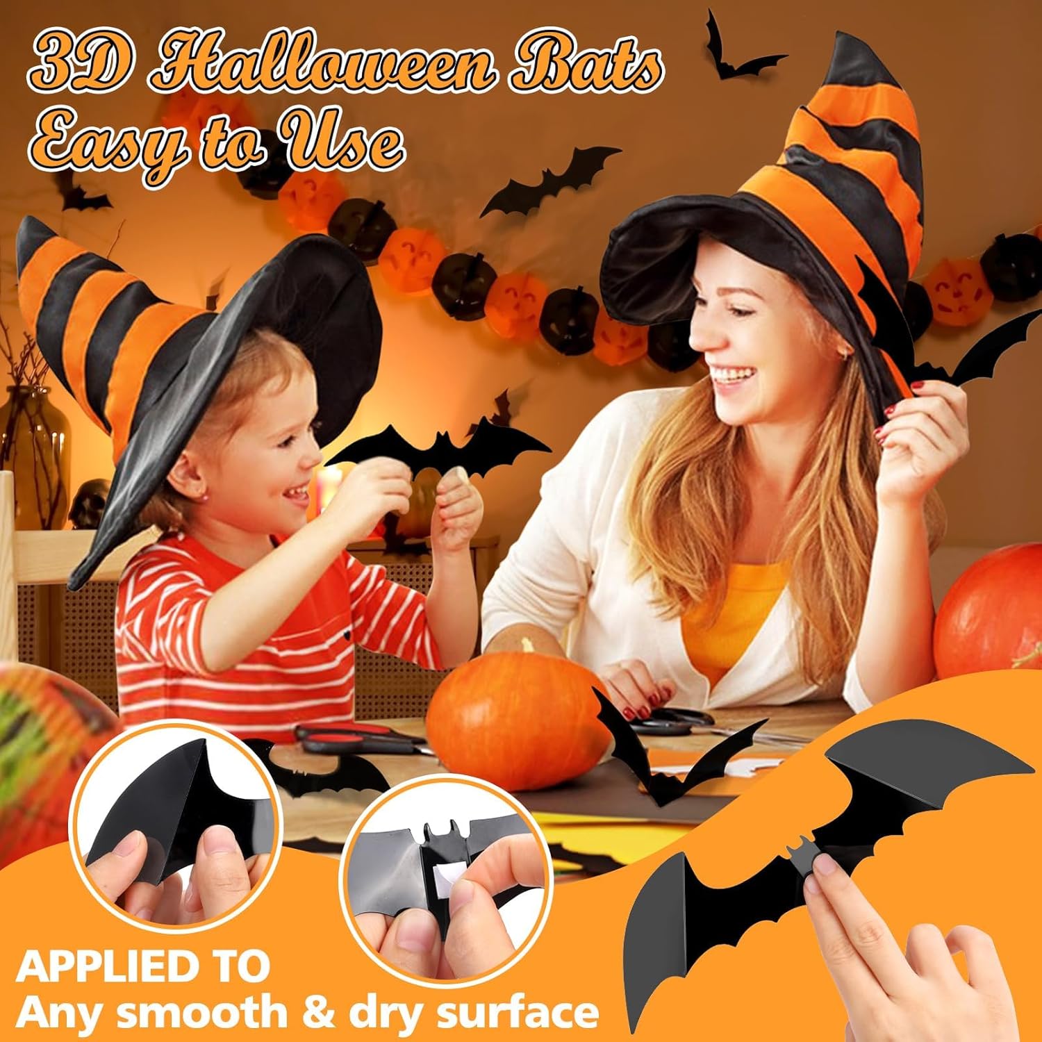 100pcs Bats Halloween Decorati - Outdoor Furniture Diy ulasan dan harga