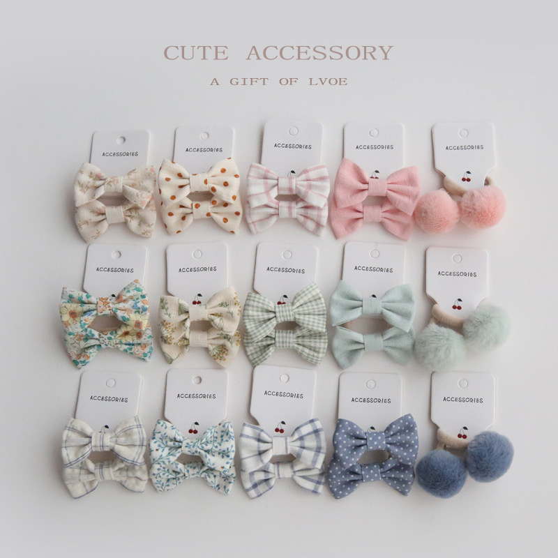 Handmade Elastic Hair Bow for  - Outdoor Furniture Decor ulasan dan harga