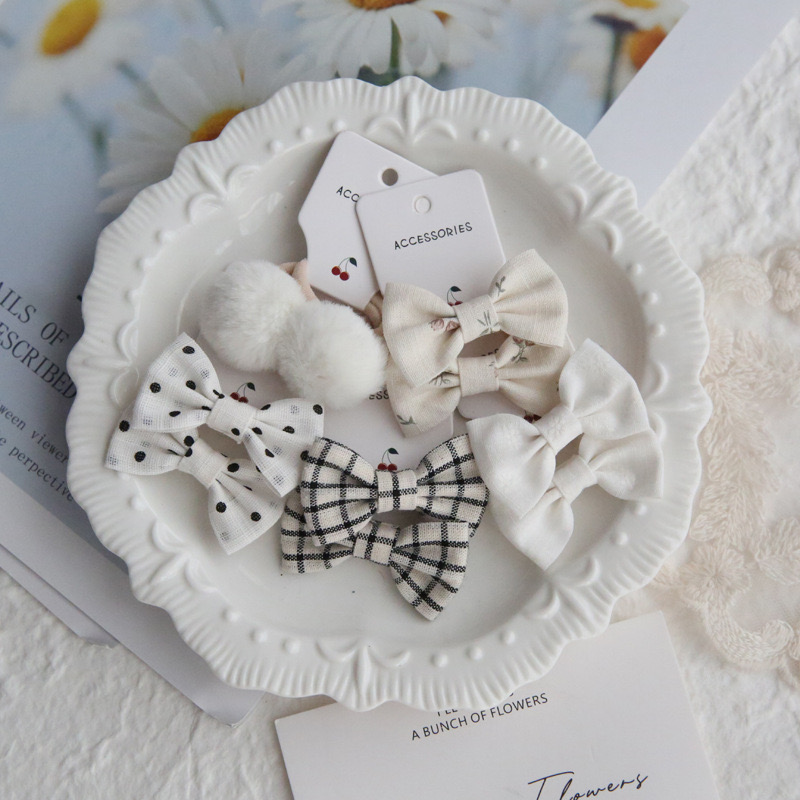 Handmade Elastic Hair Bow for  - Outdoor Furniture Decor ulasan dan harga
