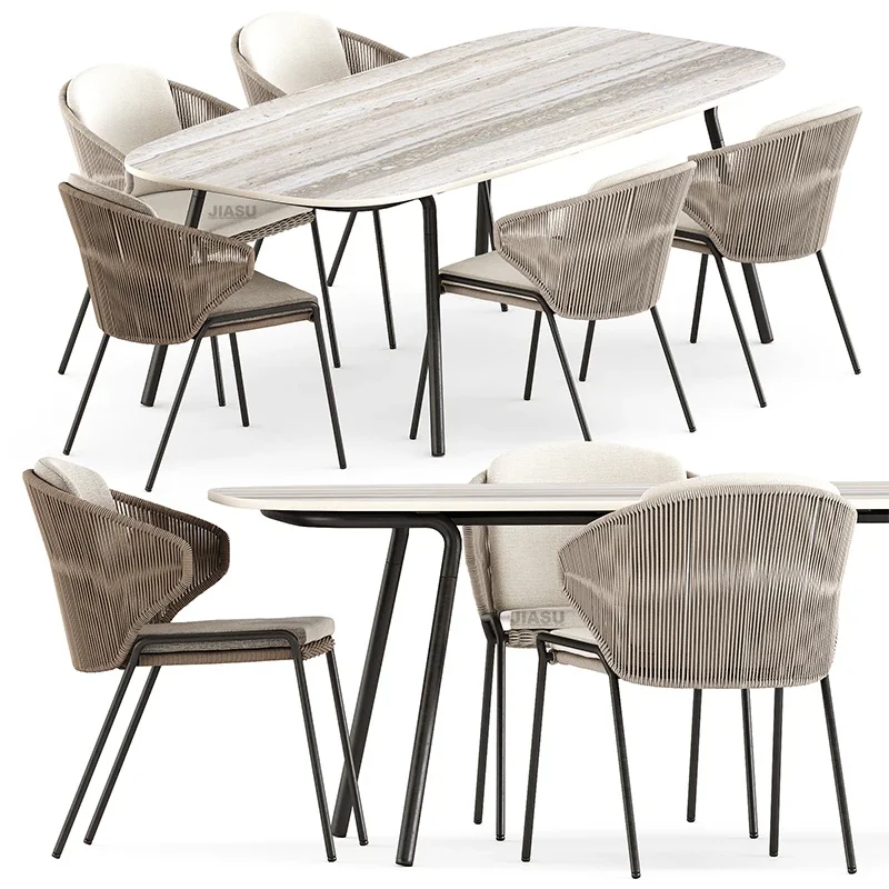 'Outdoor Furniture Steel 4 Pcs - Outdoor Furniture Balcony ulasan dan harga