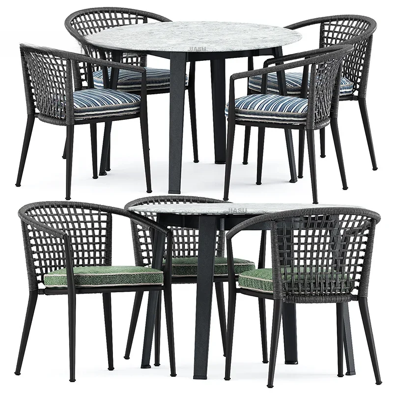 'Outdoor Furniture Steel 4 Pcs - Outdoor Furniture Balcony ulasan dan harga