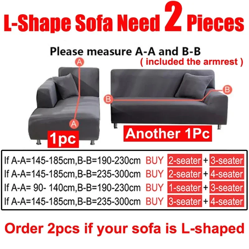 Velvet Sofa Cover Thick Elasti - Outdoor Furniture L Shape ulasan dan harga