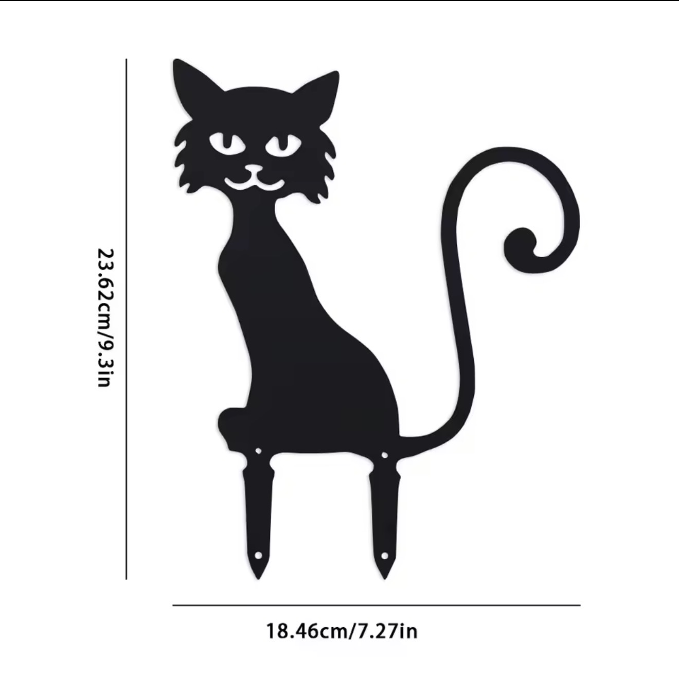 Charming Black Furry Kitten Me - Outdoor Furniture Decor ulasan dan harga