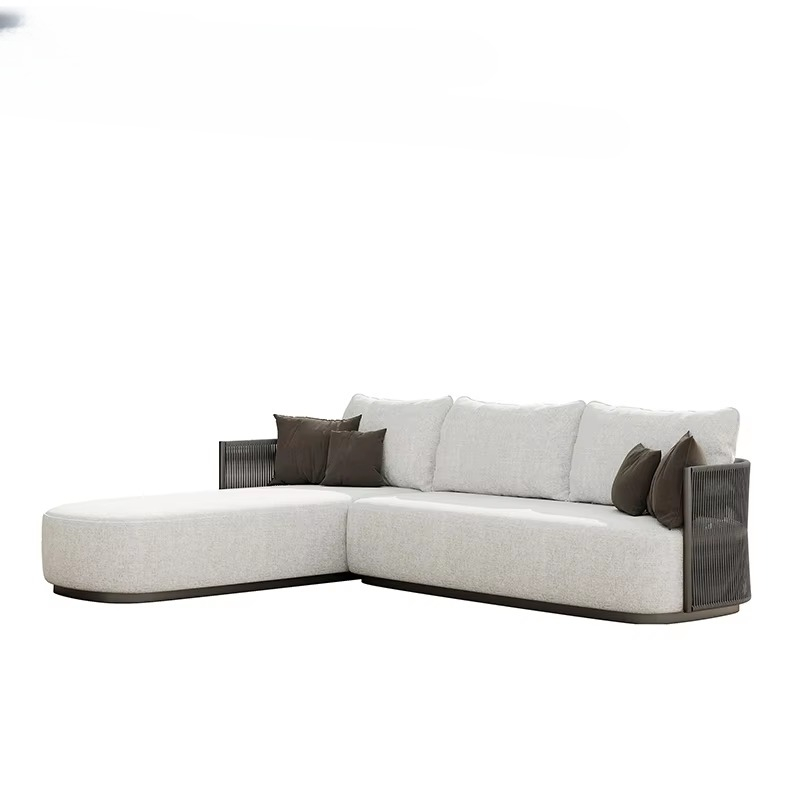 Patio Set Garden Pool Rope Mod - Outdoor Furniture L Shape ulasan dan harga
