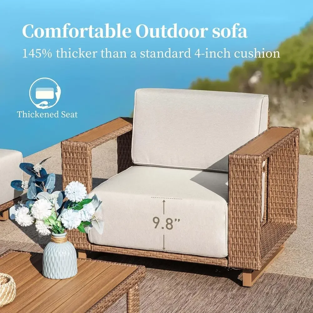 L-Shaped Outdoor Sectional Sof - Outdoor Furniture L Shape ulasan dan harga