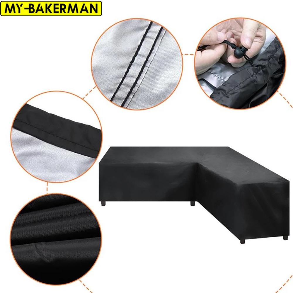 Waterproof Corner Sofa L Shape - Outdoor Furniture L Shape ulasan dan harga