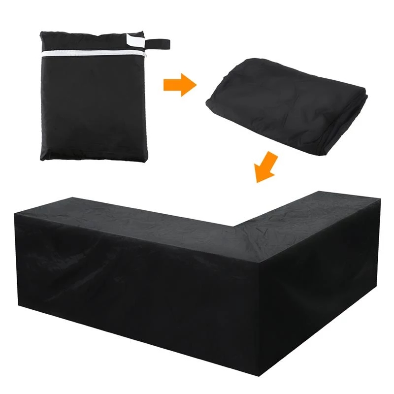 Waterproof Corner Sofa L Shape - Outdoor Furniture L Shape ulasan dan harga