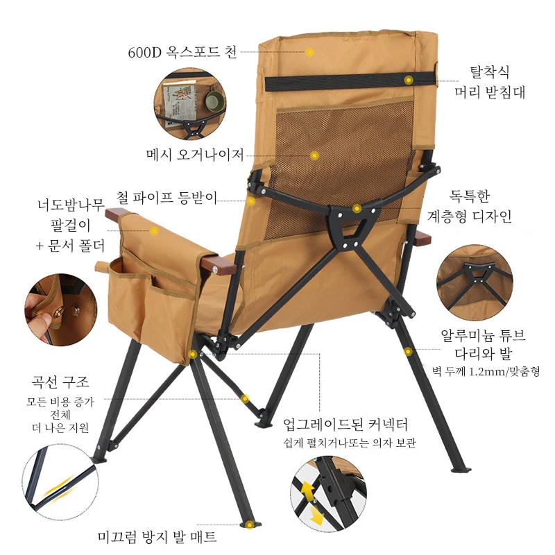 Folding Chair 5-speed back pul - Outdoor Furniture Diy Plans ulasan dan harga