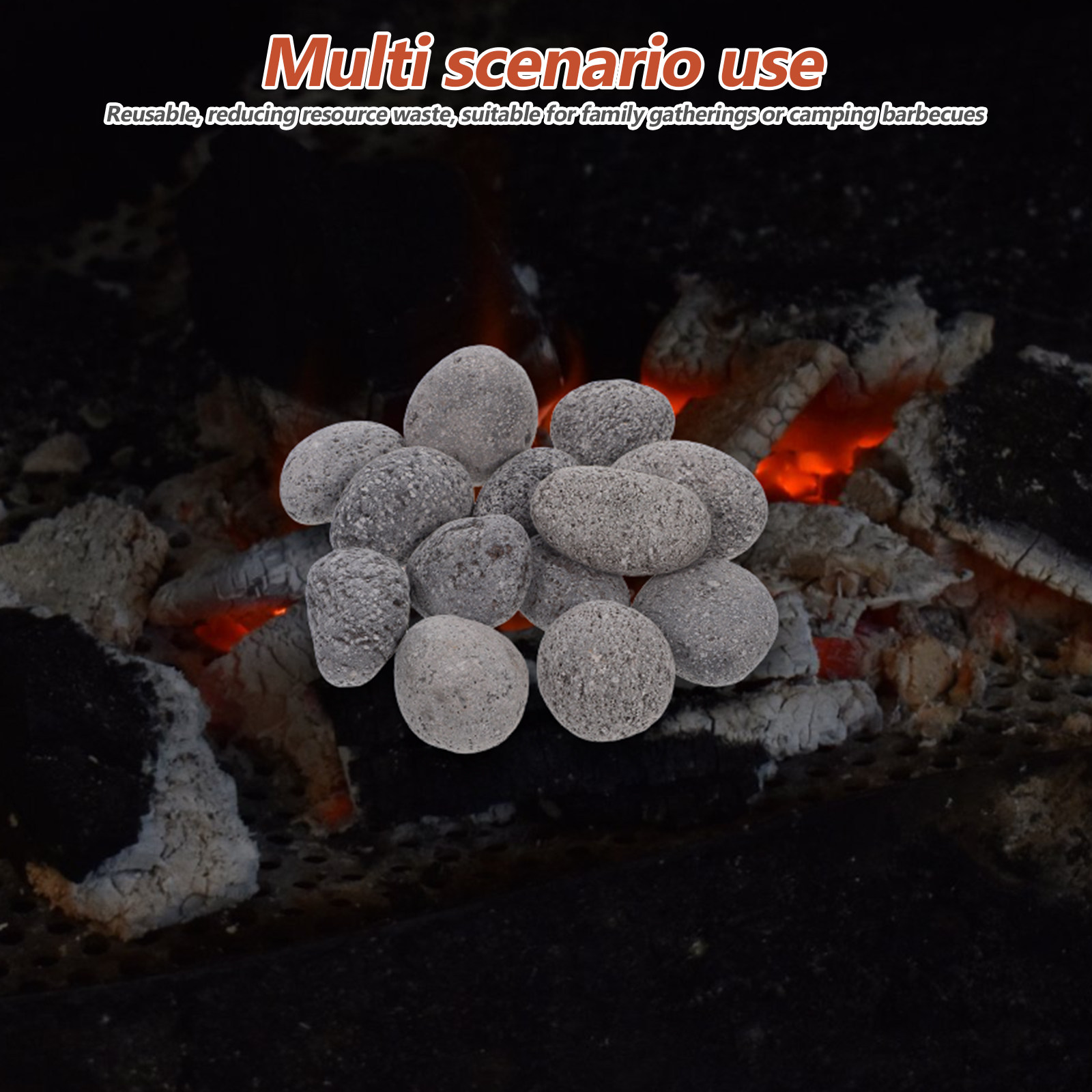1 Bag Volcanic Lava Stones Fir - Fire Pit Bowl ulasan dan harga