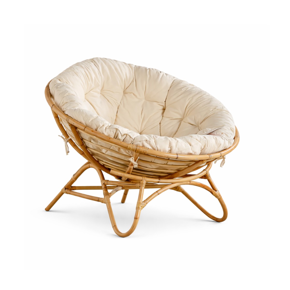 #Bohemian Rattan Papasan Chair - Outdoor Furniture Vietnam ulasan dan harga